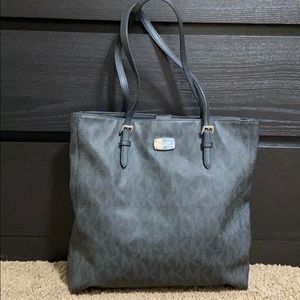 Black Leather Michael Kors Purse
